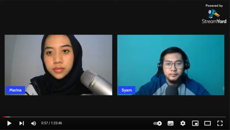 Webinar Become a Content Creator Through Personal Branding di BuildWith Angga