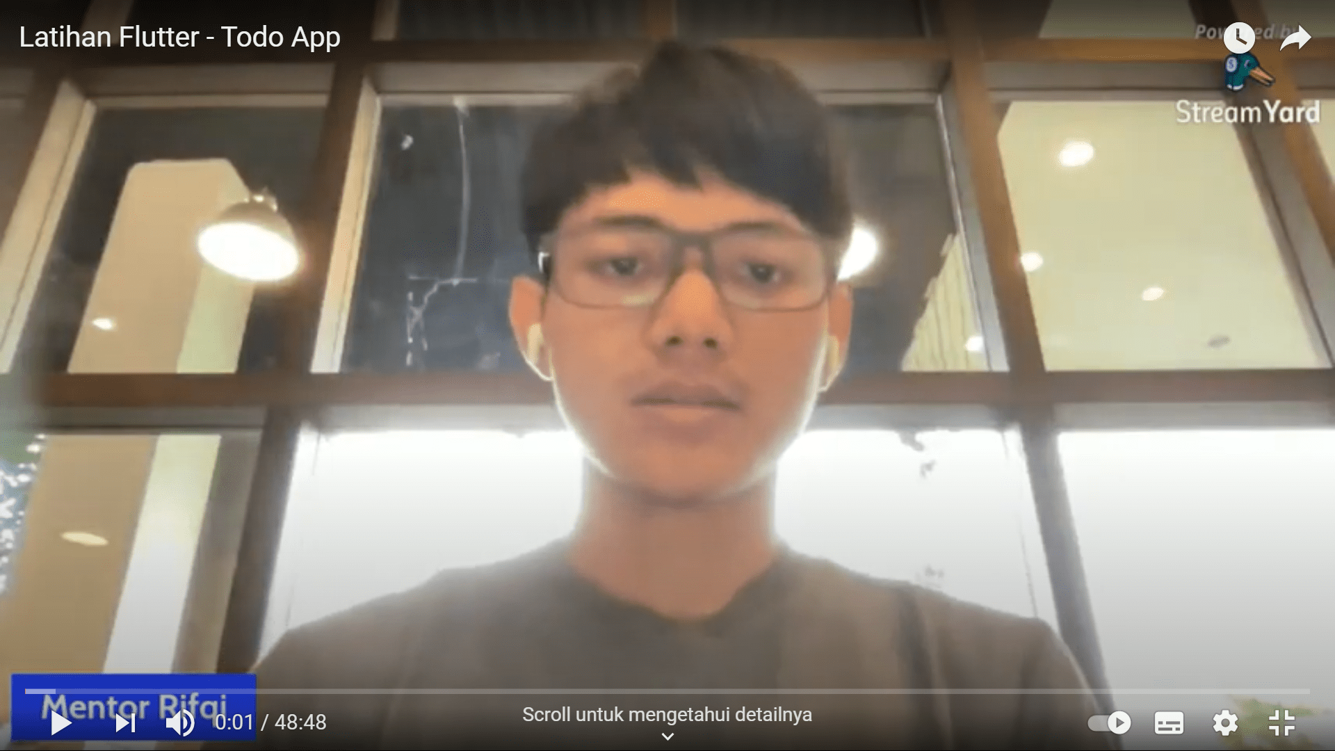 Webinar Latihan Flutter - Todo App di BuildWith Angga