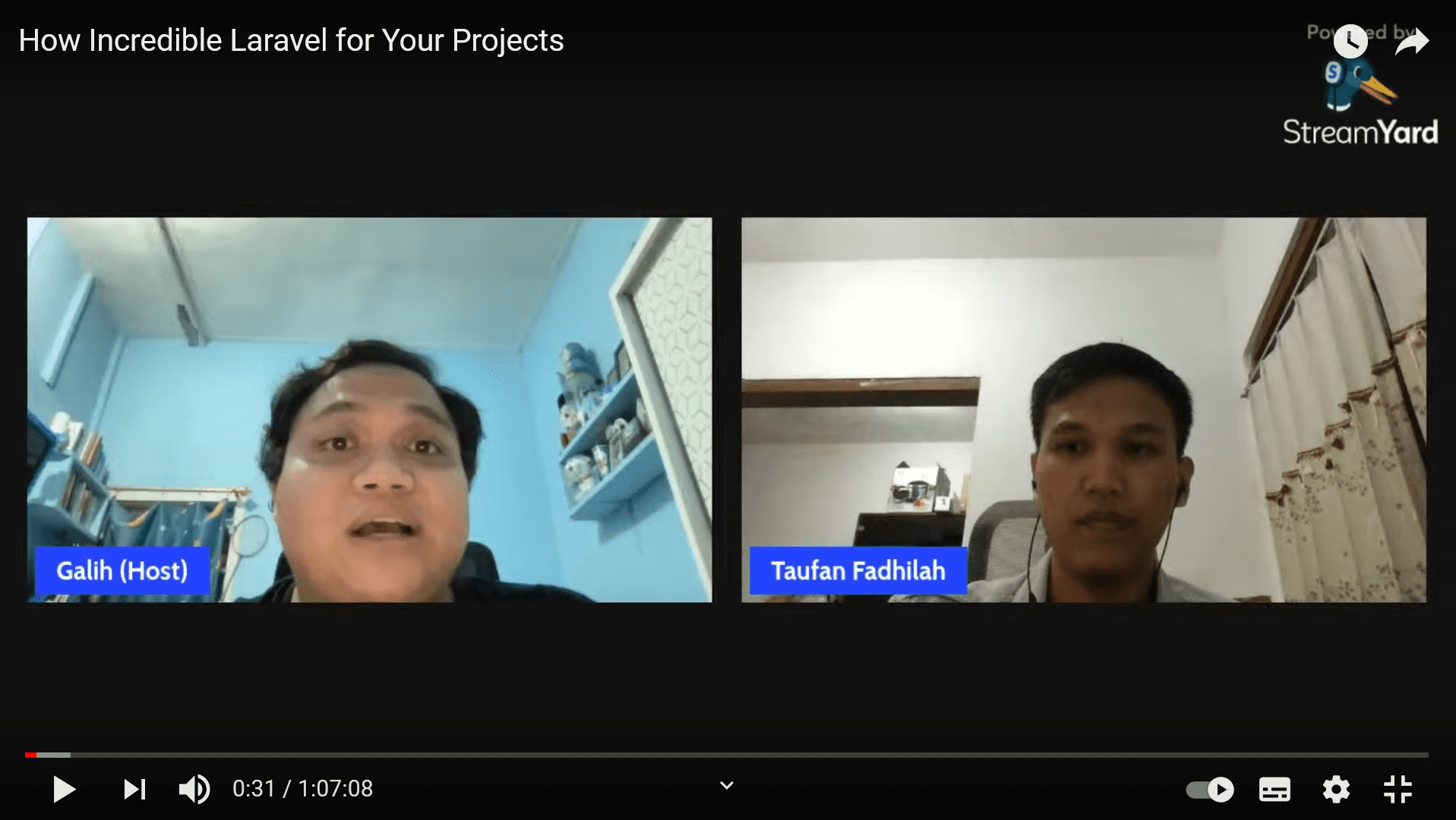 Webinar How Incredible Laravel for Your Projects di BuildWith Angga