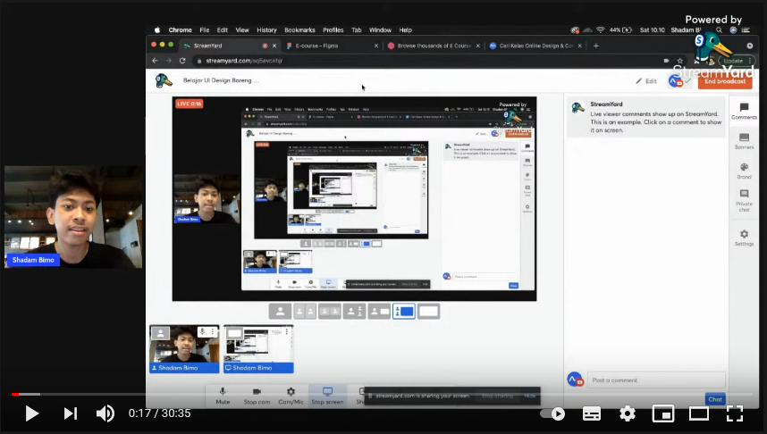 Webinar Belajar UI Design Bareng Shadam Part 1 di BuildWithAngga