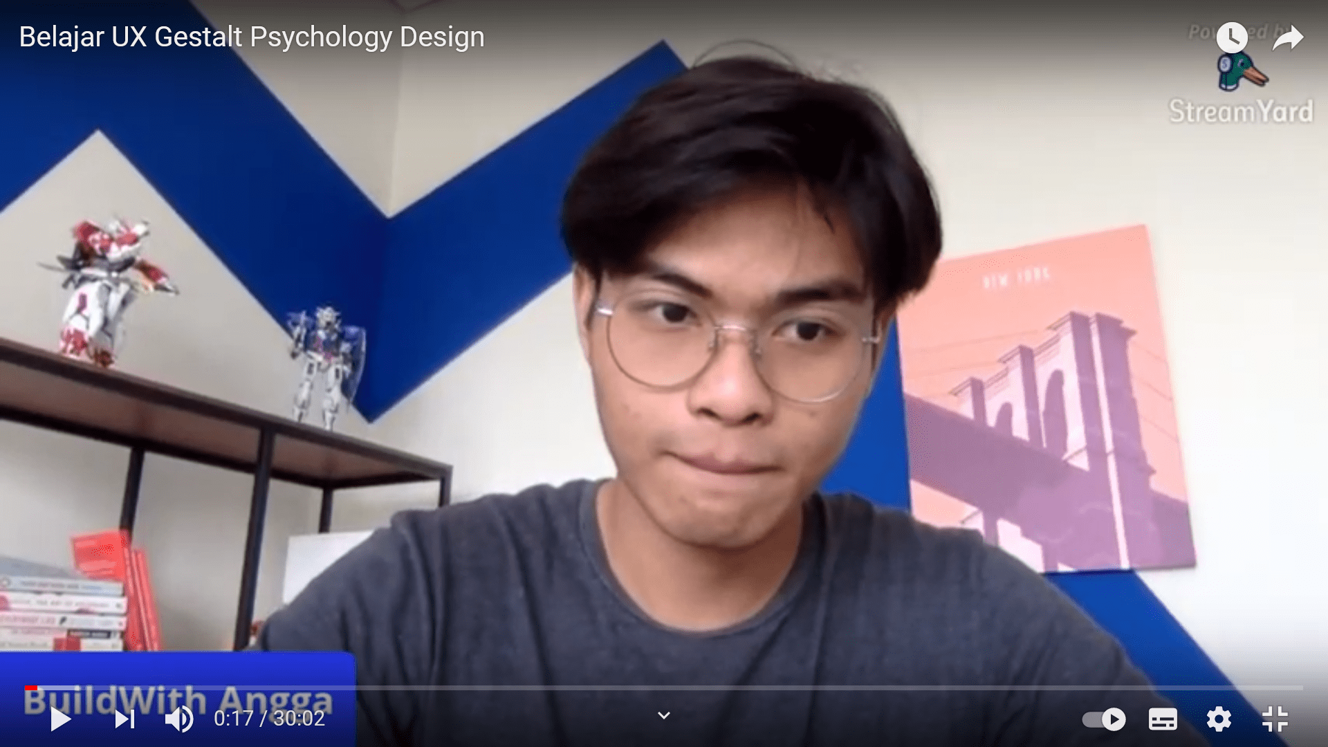Webinar Belajar UX Gestalt Psychology Design di BuildWith Angga