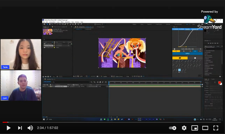 Webinar Introduce to After Effect di BuildWith Angga