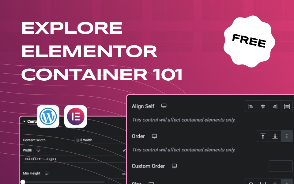 Elementor Container Flexbox 101